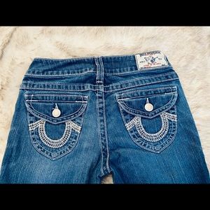 True Religion Bootcut Jeans Size 27